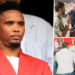 Samuel Eto’o filmed brutally kneeing a man in the face after Brazil’s World Cup clash with South Korea