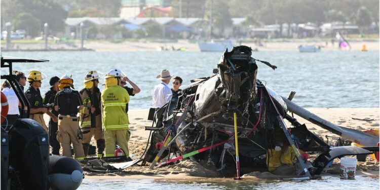 Australia helicopter collision: Four dead in mid-air incident over Gold Coast