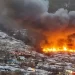 South Korea slum fire: Hundreds evacuated in Seoul