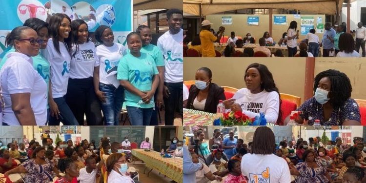 Stonebwoy’s Livingstone Foundation organises free cervical cancer screening at La