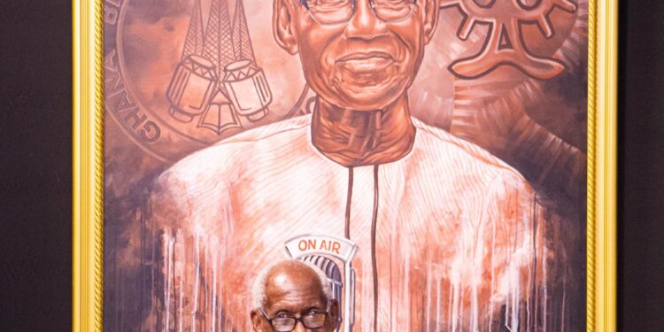 GBC honours 95-year-old Joe Lartey with new portrait painting