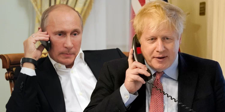 Ukraine: Boris Johnson says Putin threatened him with missile strike