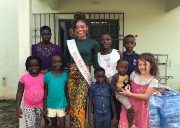 Miss Grand Ghana donates to Living Hope International orphanage