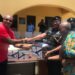 Ekow Ewusi donates to Abura Police Station