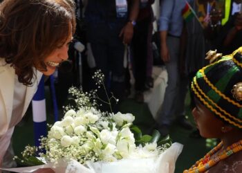 Cape Coast hosts Kamala Harris