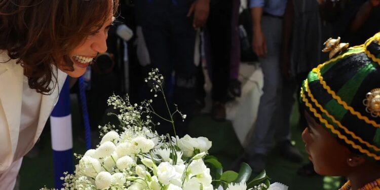 Cape Coast hosts Kamala Harris