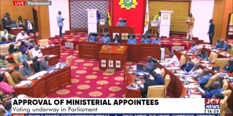 Parliament approves all six ministerial nominees