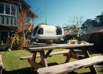 Zipline launches drone home delivery service