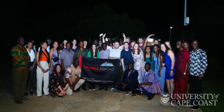 American students on educational tour at UCC