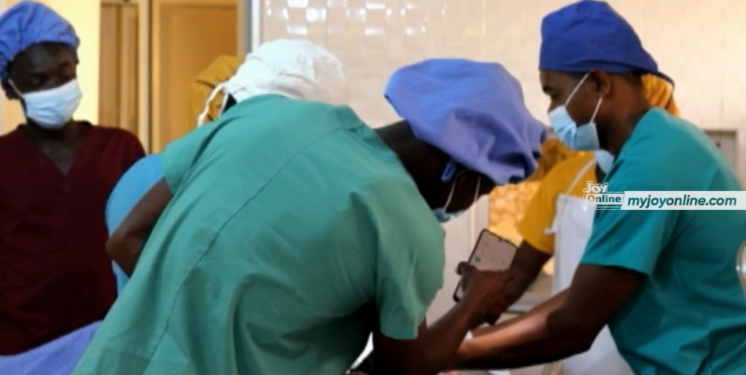 Doctors in Wa West use phone torch to perform surgeries 2 years after theatre lamps broke down