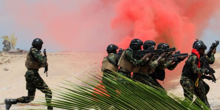 U.S. military conducts first maritime drills with West African forces