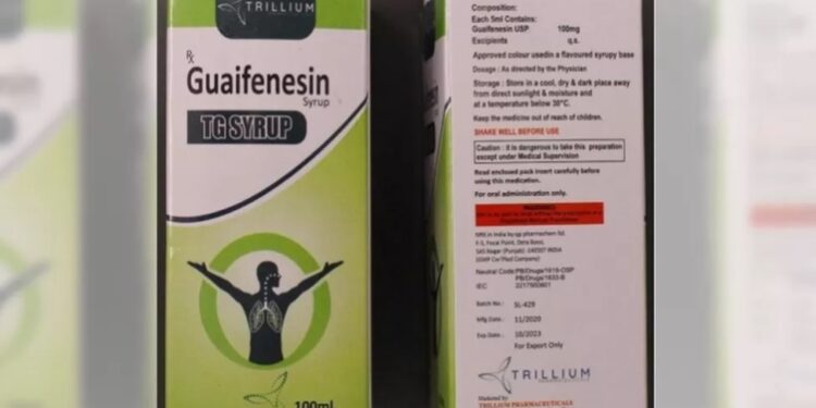 WHO issues alert over another India-made cough syrup