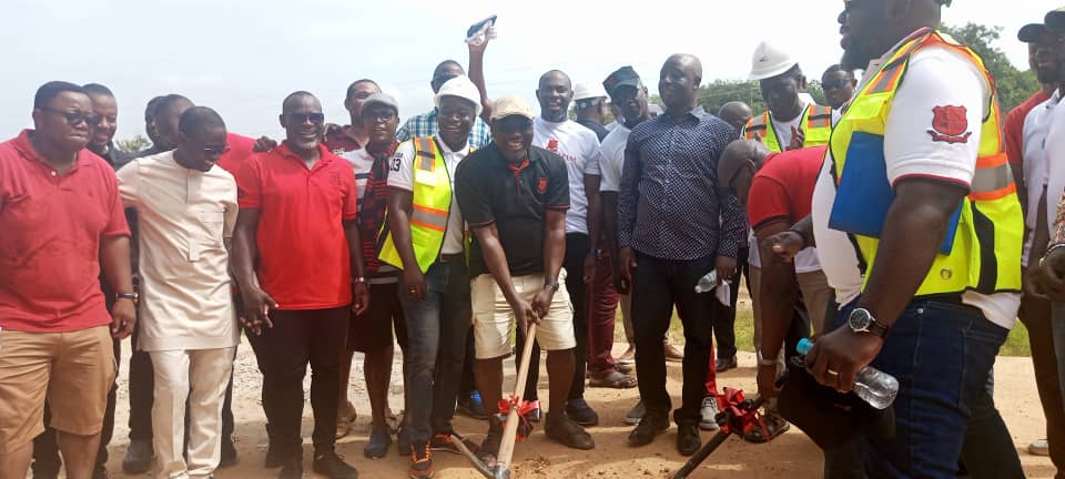 Sod cut for phase-4 of Kwabotwe Centre for Sports Excellence Project