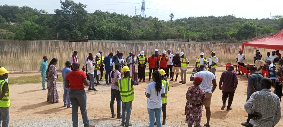 Sod cut for phase-4 of Kwabotwe Centre for Sports Excellence Project