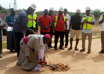 Sod cut for phase-4 of Kwabotwe Centre for Sports Excellence Project