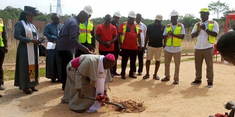 Sod cut for phase-4 of Kwabotwe Centre for Sports Excellence Project