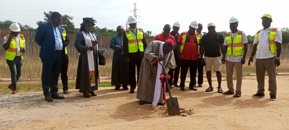 Sod cut for phase-4 of Kwabotwe Centre for Sports Excellence Project