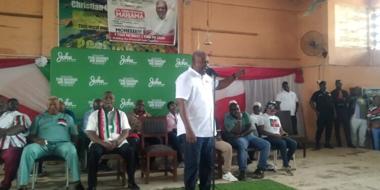 NPP is afraid of me – Mahama on his comeback