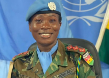32yr-old Ghanaian peacekeeper, Capt. Cecilia Erzuah to receive UN award