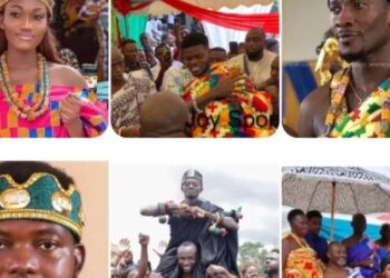Here are 10 Ghanaian celebrities installed as sub-chiefs or queen mothers