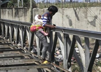 Commuters at Ayigbe Town appeal to authorities to fix deplorable bridge