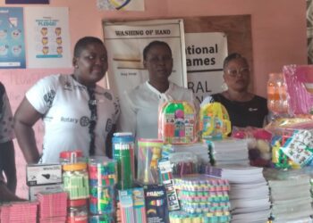 Rotary Club Cape Coast Central donates to Aboom School for Special Needs