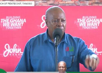 Mahama promises to fight corruption when re-elected