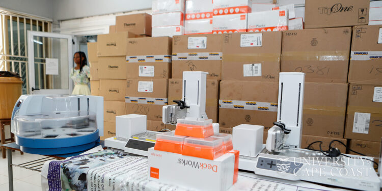 ucc-dept-of-biomedical-sciences-receives-donation-worth-ghs-7-5m