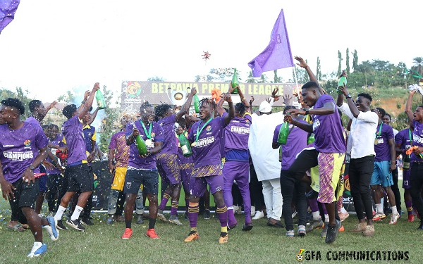 Historic! Medeama win first ever Premier League title