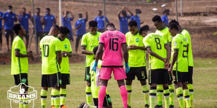 Dreams FC will play Guinea’s Milo FC de Kankan in the first round of the CAF Confederation Cup.