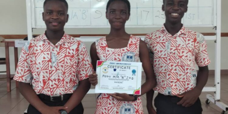 Pedu M/A “B” wins the 2023 Pedu-Abura Circuit Inter-School Quiz Competition