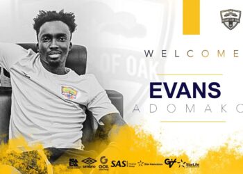Hearts of Oak signs Evans Adomako from Asekem FC