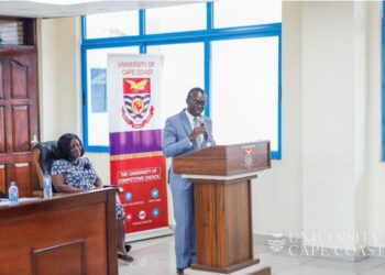 UCC students earn plaudits from VC as well behaved students in Ghana