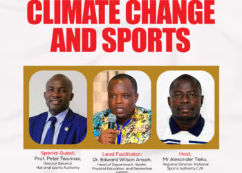 National Sports Authority (NSA) organizes a seminar on Climate Change and Sports with the HPER department of UCC.