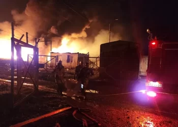 Fuel depot blast kills 20 as thousands flee Karabakh