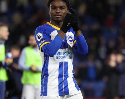 Ghana’s Tariq Lamptey provides two assists at Old Trafford as Brighton shocks Man Utd.