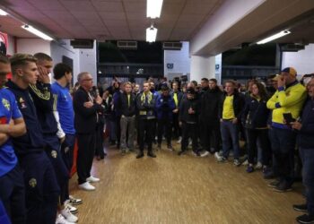 Sweden fans spent night under police protection after shooting incidence