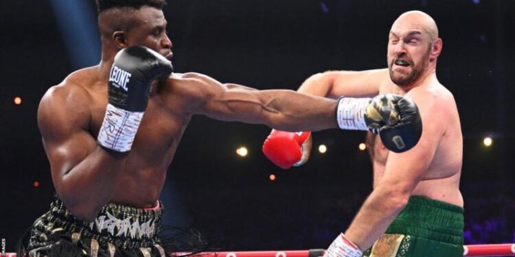 British heavyweight Tyson Fury claims controversial split decision win over ex-UFC fighter Francis Nganou