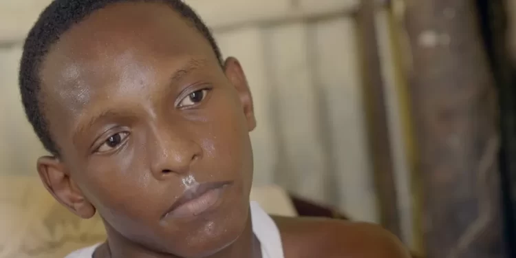 Kenyan boy beaten into a come for taking extra food at school