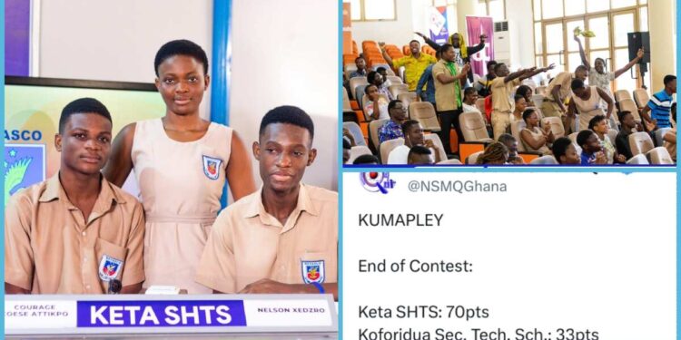 NSMQ 2023: Keta SHS for the win, advances to finals