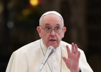 Pope Francis suggests Catholic Church could bless same-sex couples