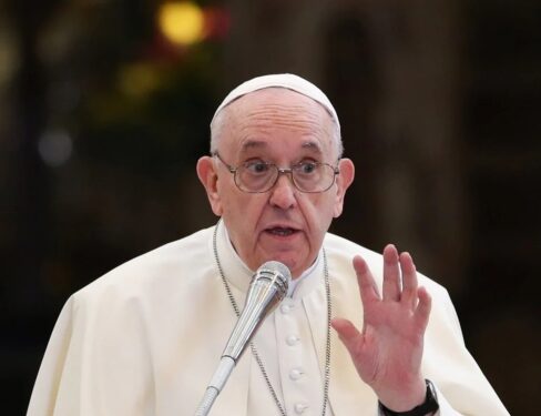 Pope Francis suggests Catholic Church could bless same-sex couples