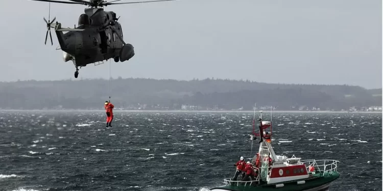 Several missing after ships collide in North Sea - officials