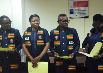UTAG, UCC swears in New Executives
