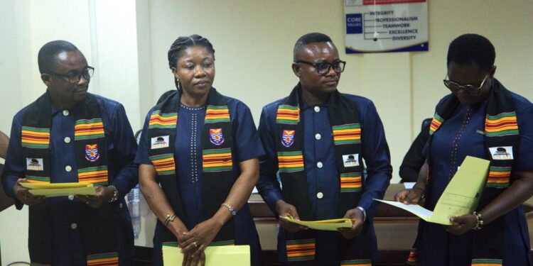 UTAG, UCC swears in New Executives
