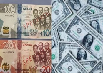 Cedi trades at ¢12.10 per dolar on forex market