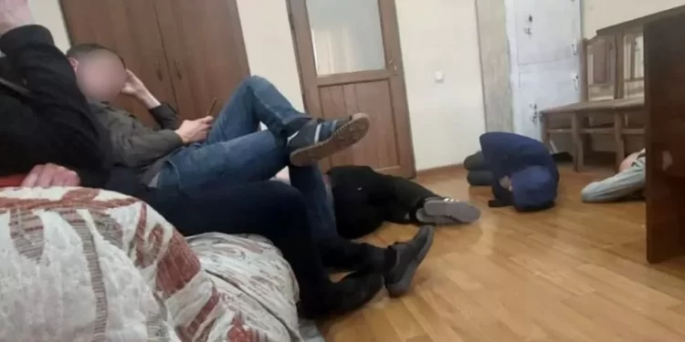 Football fan held at gunpoint by police in Armenia