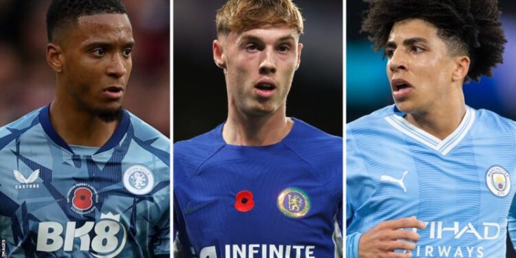 Cole Palmer, Ezri Konsa and Rico Lewis are called up to England squad for Euro 2024 qualifiers