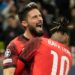 Giroud's header earns Milan crucial win over PSG