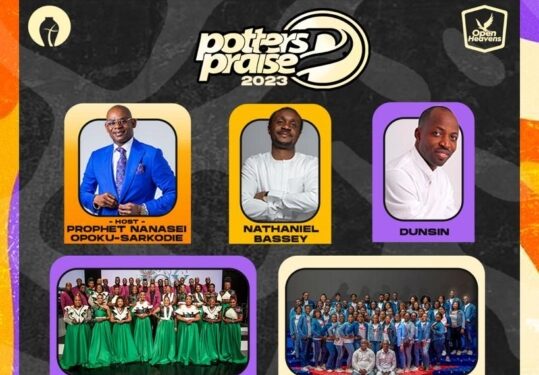 Joe Mettle, Nathaniel Bassey, Dunsin Oyekan, others unite for Potter’s Praise 2023